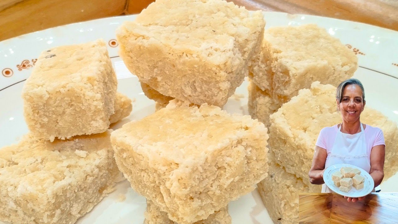 Doce de Pé de Mamão com Coco Ralado | Receita Caseira Tradicional