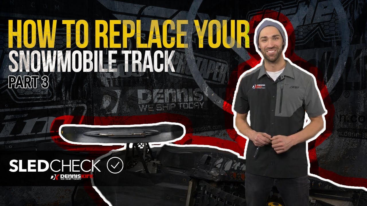 How to replace your #snowmobile track - Part Three | SLED CHECK: Episode 5 |