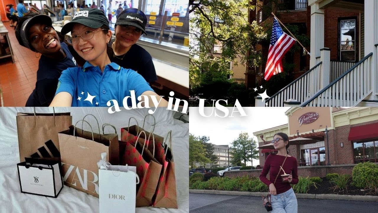 VLOG: дни в Америке, работа, шоппинг // Work and Travel🇺🇸