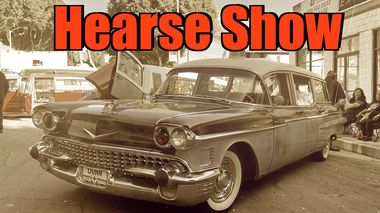 Nightshade Hearse Show 2023 At The Whittier Museum