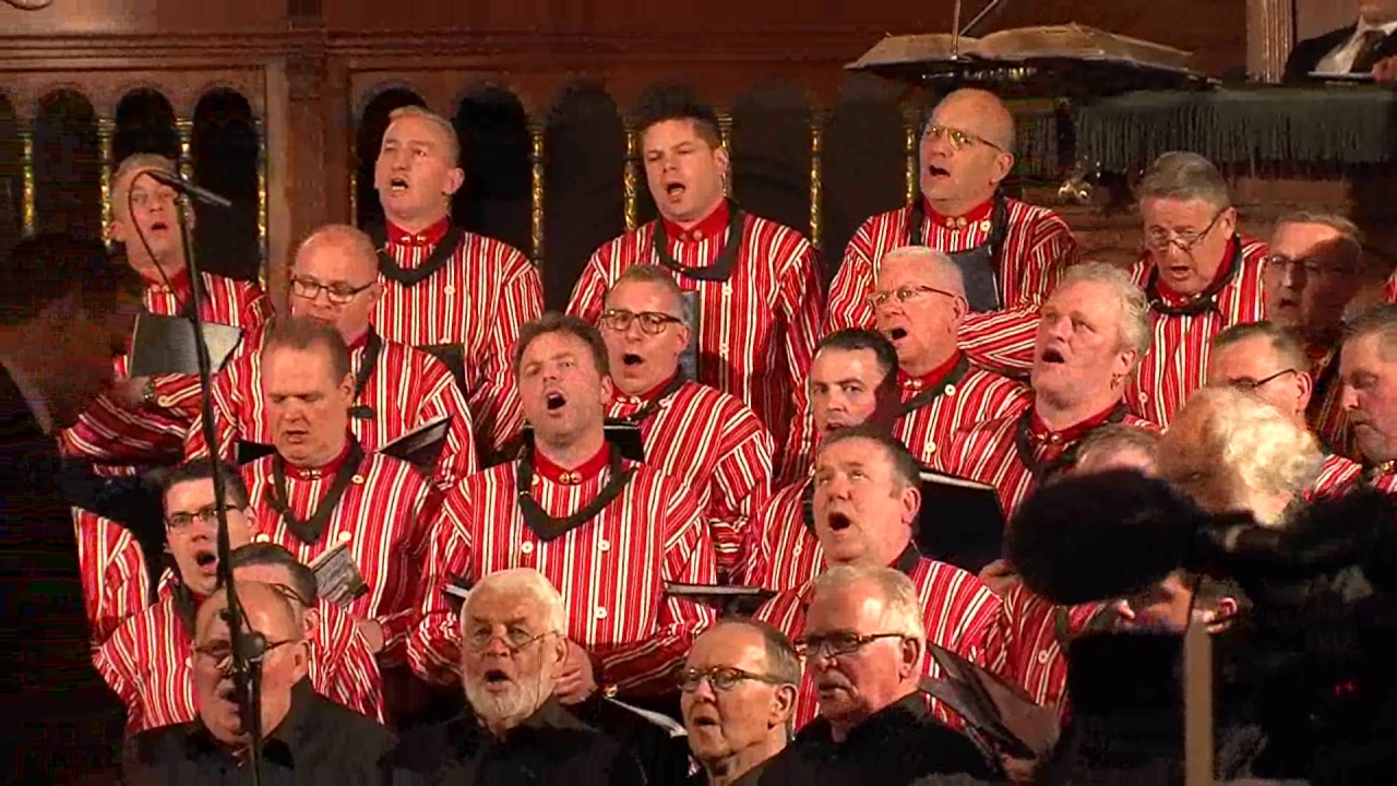 Psalm 42 (Samenzang) - Chr. Mannenkoor Eiland Urk - LOE TV Elburg