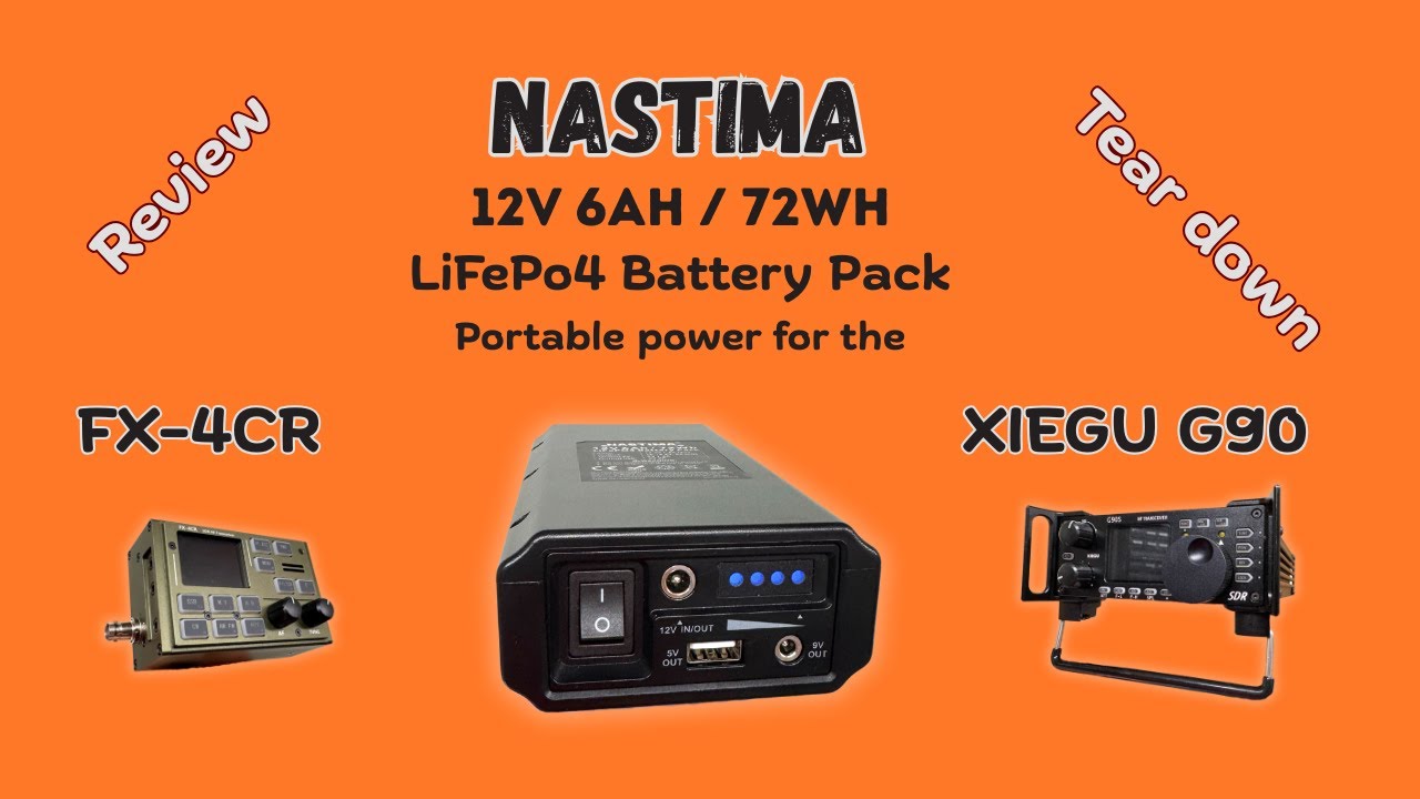 Battery Pack for 20W radios like the FX-4CR and Xiegu G90