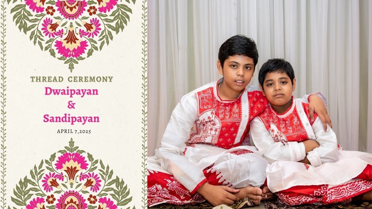 Thread Ceremony Video | Bengali Upanayan Video | Upanayam Ceremony | The Storyteller Saga