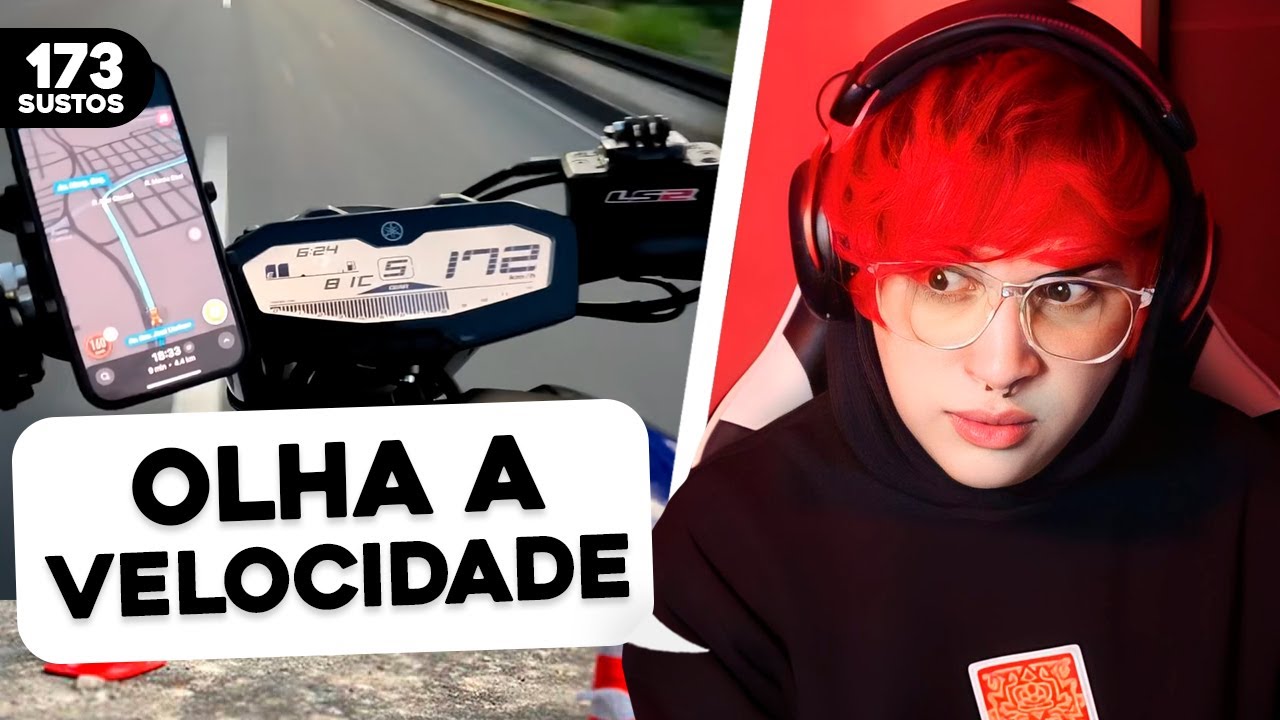SCOTT REAGINDO A: SUSTOS DE MOTO (EP. 173)