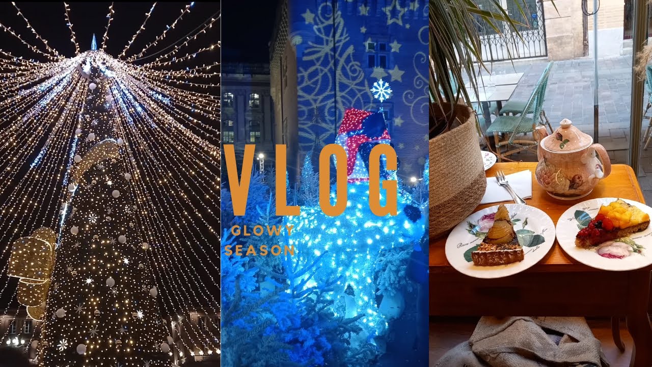 toulouse vlog 🇫🇷 brunch cafe in capitole, galeries lafayette, capitole christmas market.
