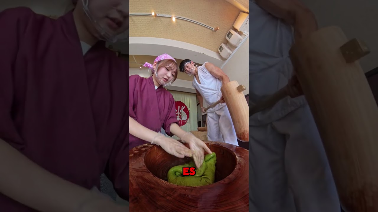 MUCHO CUIDADO cuando PREPARES MOCHI casero 🔨😱 #shorts #curiosidades #mochi #wow #fail