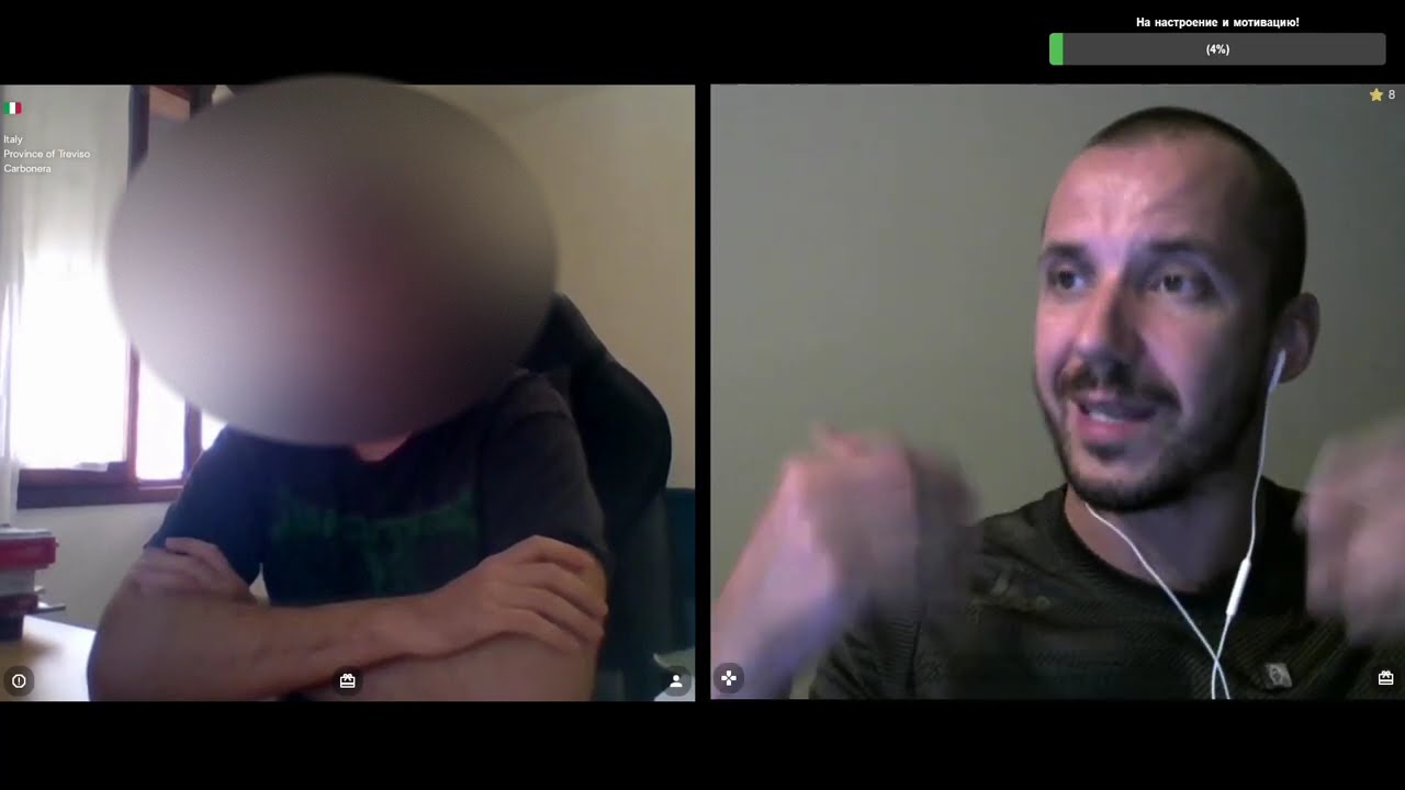 🕵️‍♂️Итальянец задает вопросы про ситуацию Украина Россия⚔️ | 📺Чат рулетка