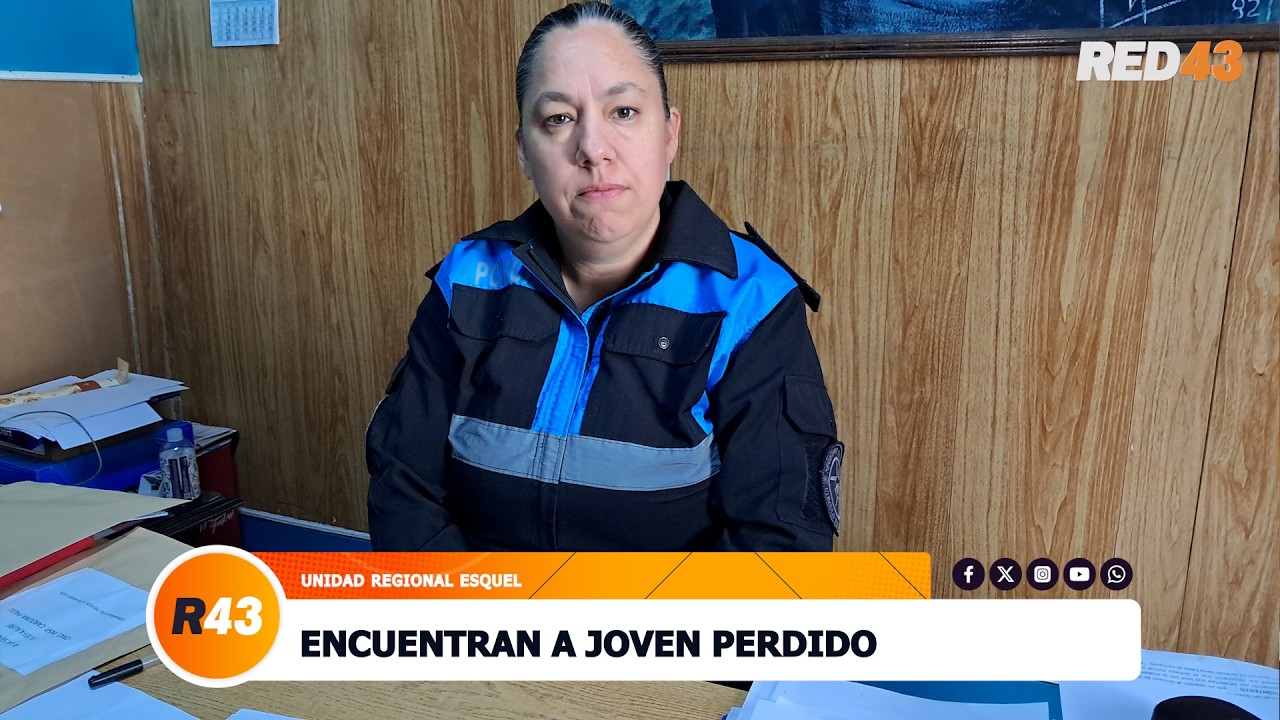 ENCUENTRAN A JOVEN PERDIDO