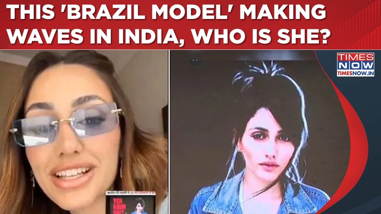 &lsquo;Brazilian Model&rsquo; Viral In India: Who Is Larissa Nery, Caught In Rahul Gandhi Vs EC 'Vote Theft' PC?