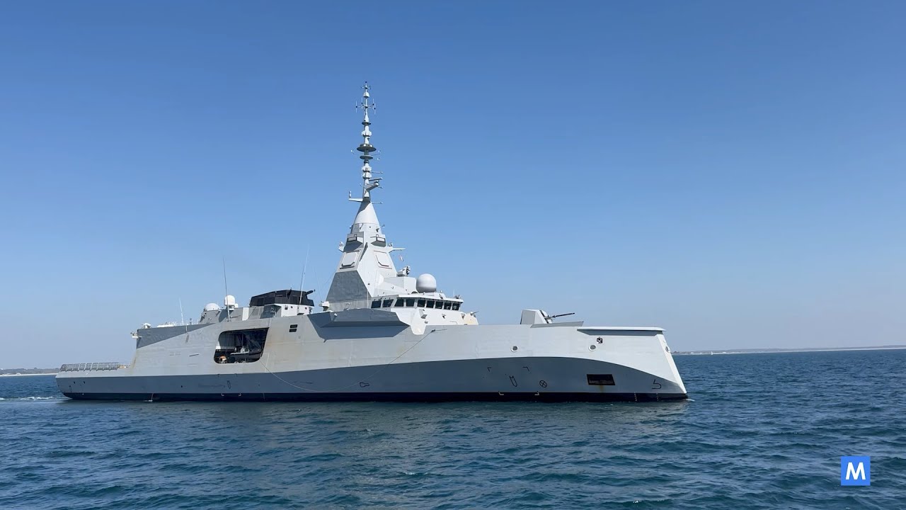 A bord de la frégate Amiral Ronarc’h, première FDI de la Marine nationale