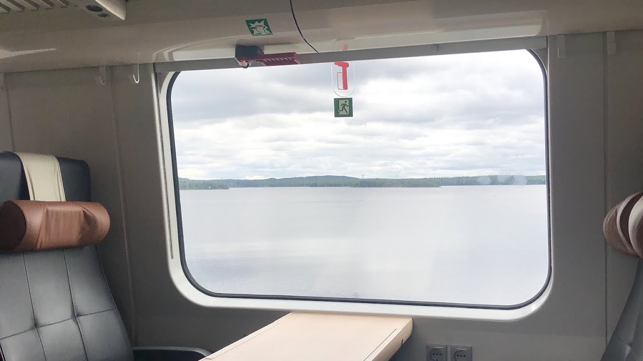 Junamatka maisemaravintolassa