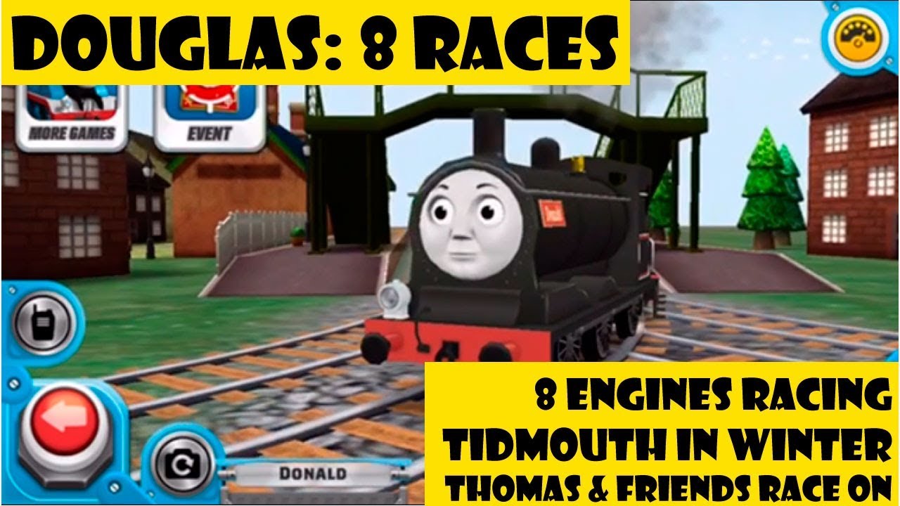 Watch Douglas Race 8 Friends Tidmouth 8 Races Thomas Tank Engine & Friends: Race On Game