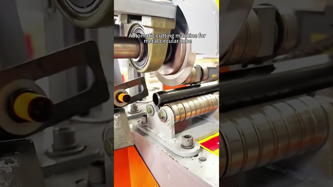 High-quality automatic roll cutting machine for metal round pipe # pipe cutter