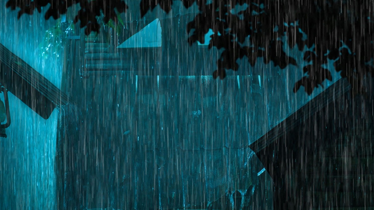 Fall Asleep in 3 Minutes 🌧️ Heavy Rain and Thunder on Tin Roof for Deep Sleep and Stress Relief #1