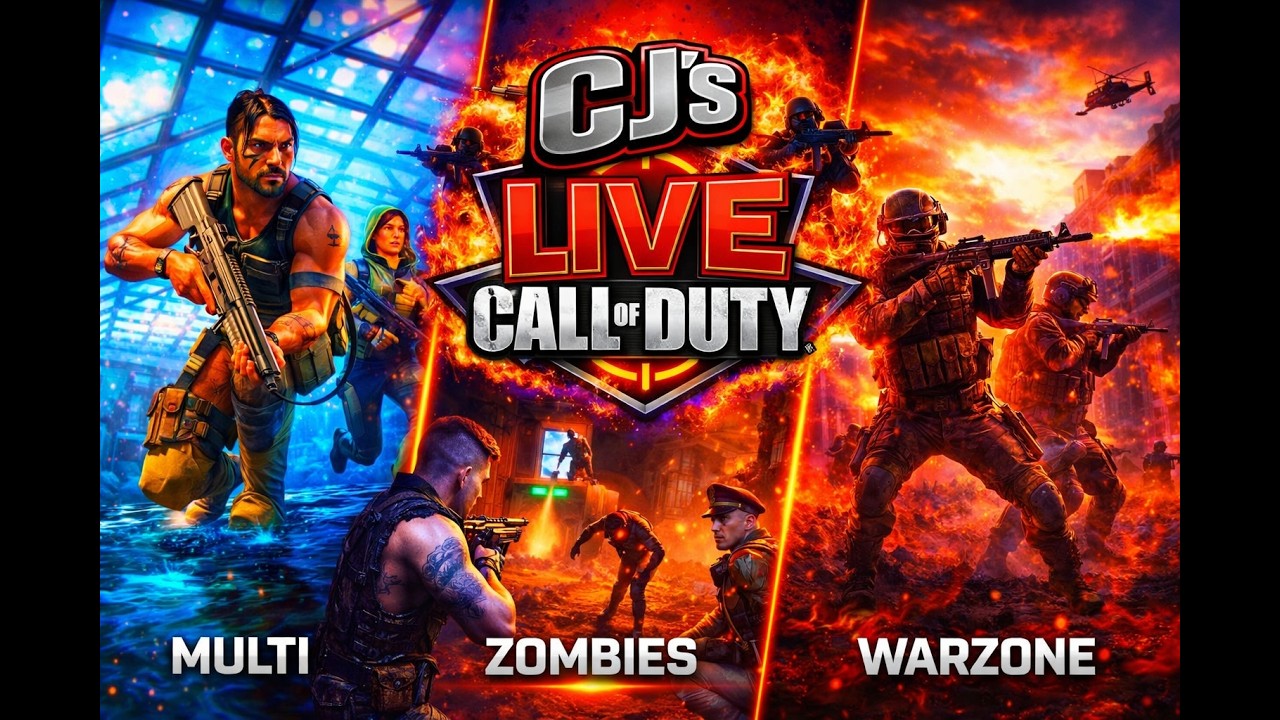 🔴COD LIVE 🔴 MULTI, ZOMBIES & WARZONE