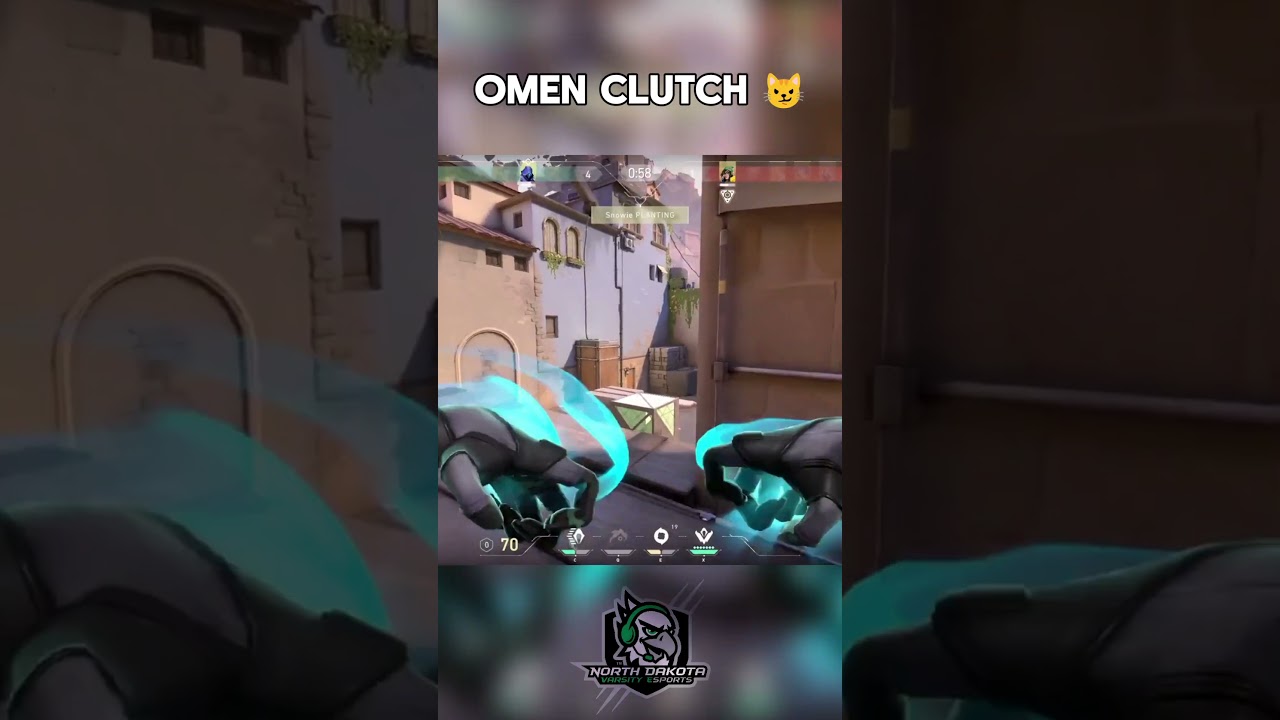 Omen util goated 🤞 | #college #valorant #esports #gaming #und #necc #competitivegaming