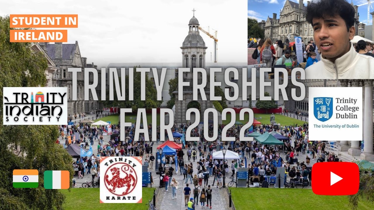 Trinity Freshers Fair 2022 || Trinity Indian Society || Trinity College Dublin
