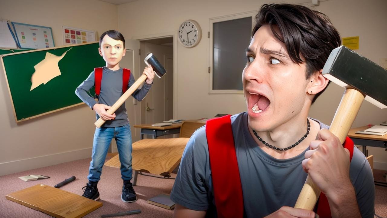 СКУЛБОЙ РАЗНЕС ШКОЛУ В ЩЕПКИ И Я ЕМУ ПОМОГ!