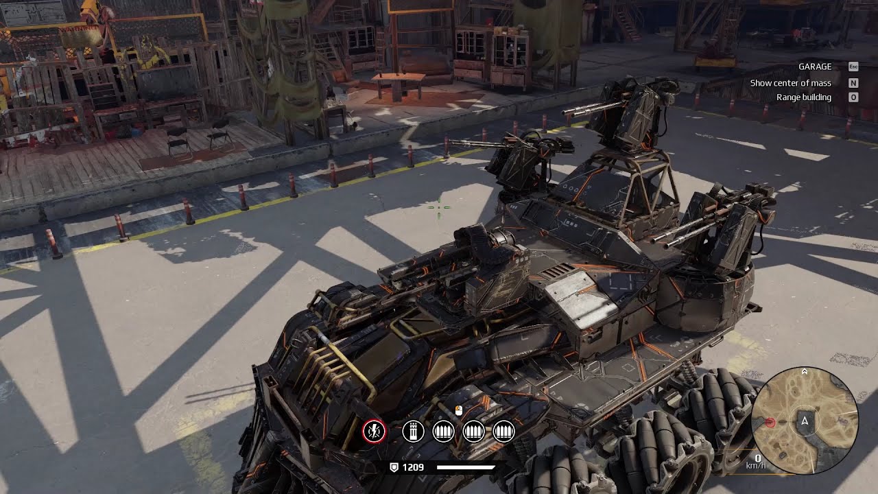 Crossout Crab Walk Capable ATV