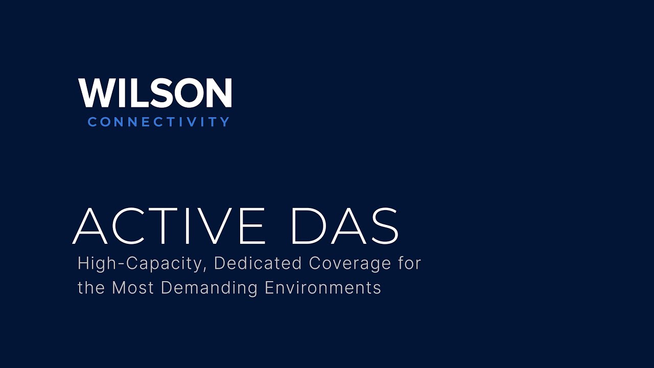 Active DAS: High-Capacity Indoor 5G Coverage