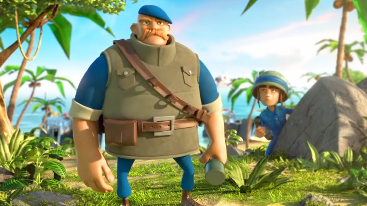 Classic Grenadier Attacks in Boom Beach!