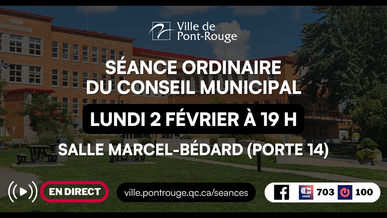 Séance ordinaire du 2 février 2026