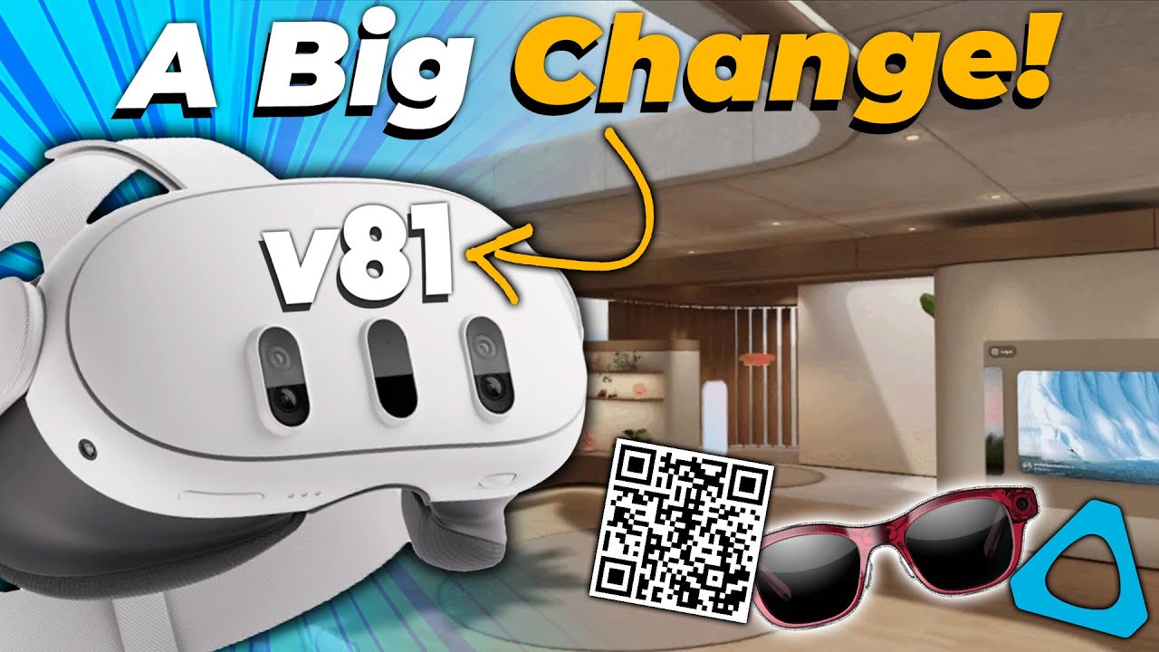 v81 For Quest Will Be Huge! New Features, Vive Eagle, Samsung XR & More!