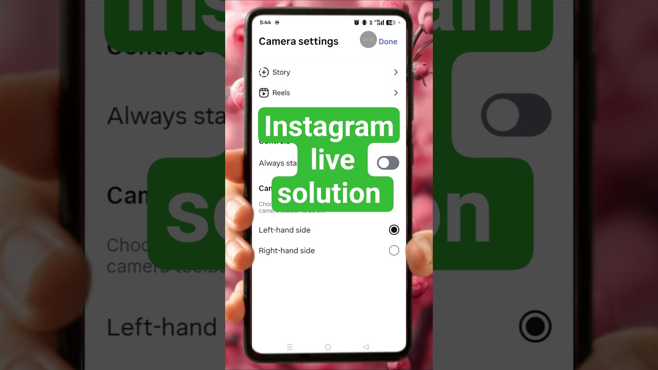 Instagram live option gayab 😱 live on kaise kare | 💯 working trick 🔥