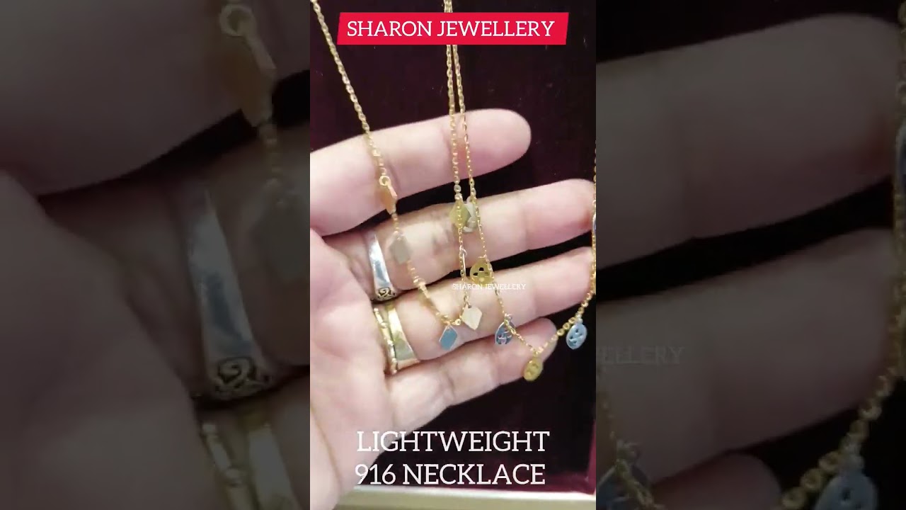 Lightweight 916 Necklace.. SHARON JEWELLERY..