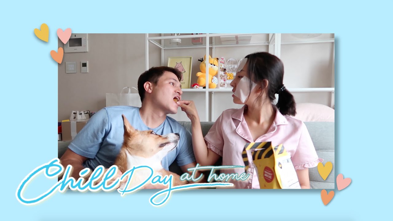 🌧Chill day at Home | Rainy day in Korea 🌧 Getting Nails done, Unboxing Yesstyle Advent Calendar ❤️
