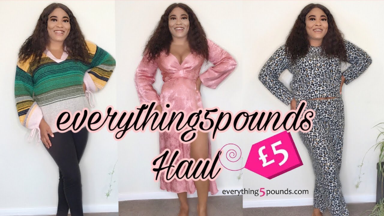 EVERYTHING 5 POUNDS AUTUMN HAUL | TRY ON | TOPSHOP , PRIMARK & MORE FOR £5