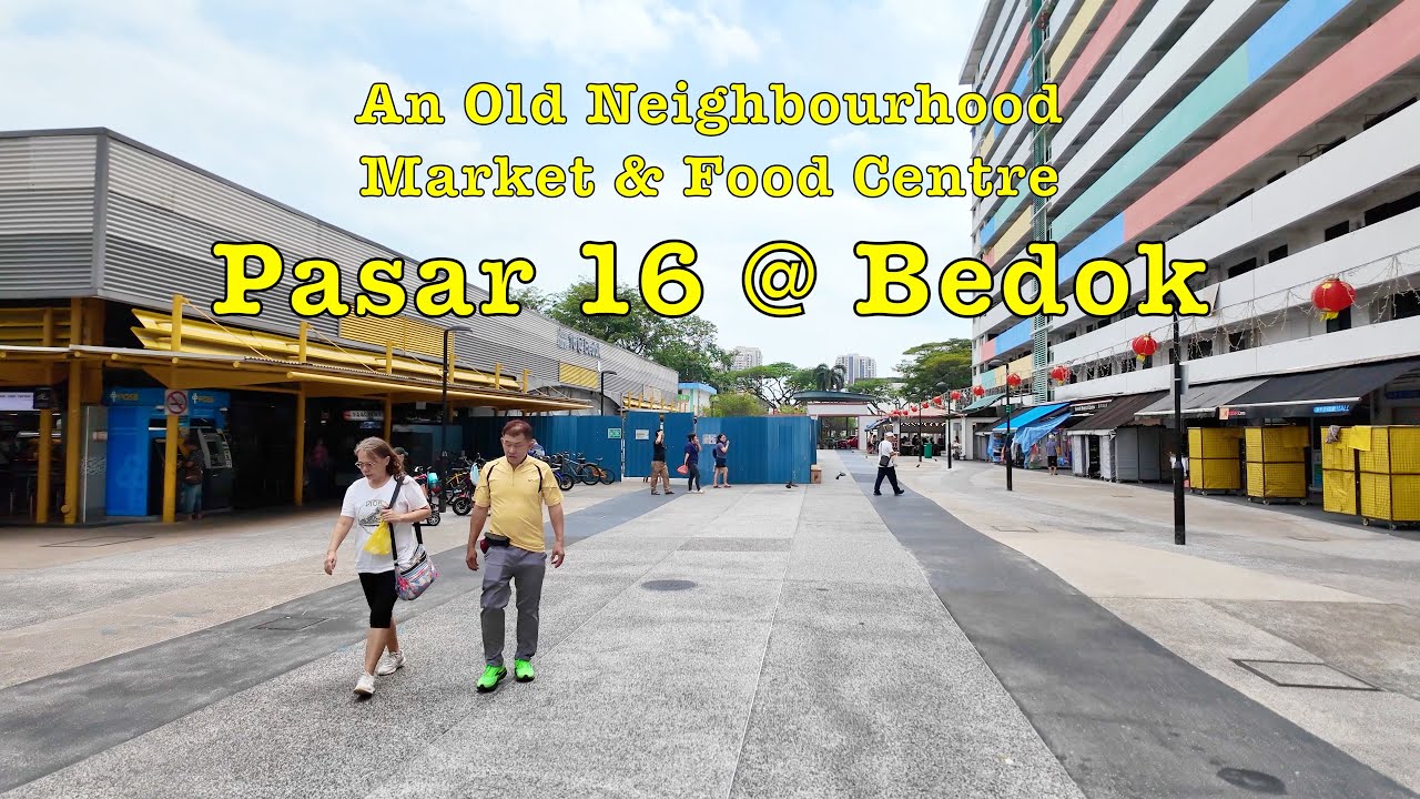 Sunday Walk Tour & Lunch at Pasar 16 at Bedok  #singapore #oldtown #lunch #foodcentre