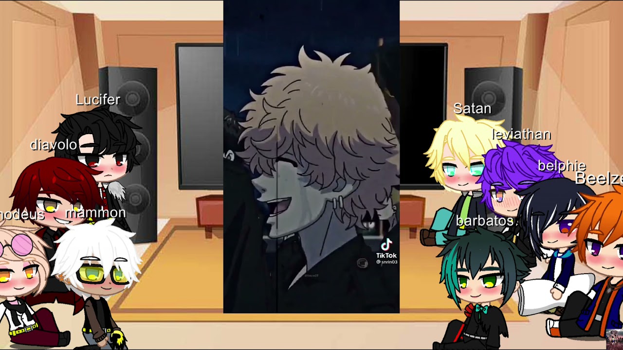 Obey me react to mc as smiley/ 🛑Tr spoilers￼🛑