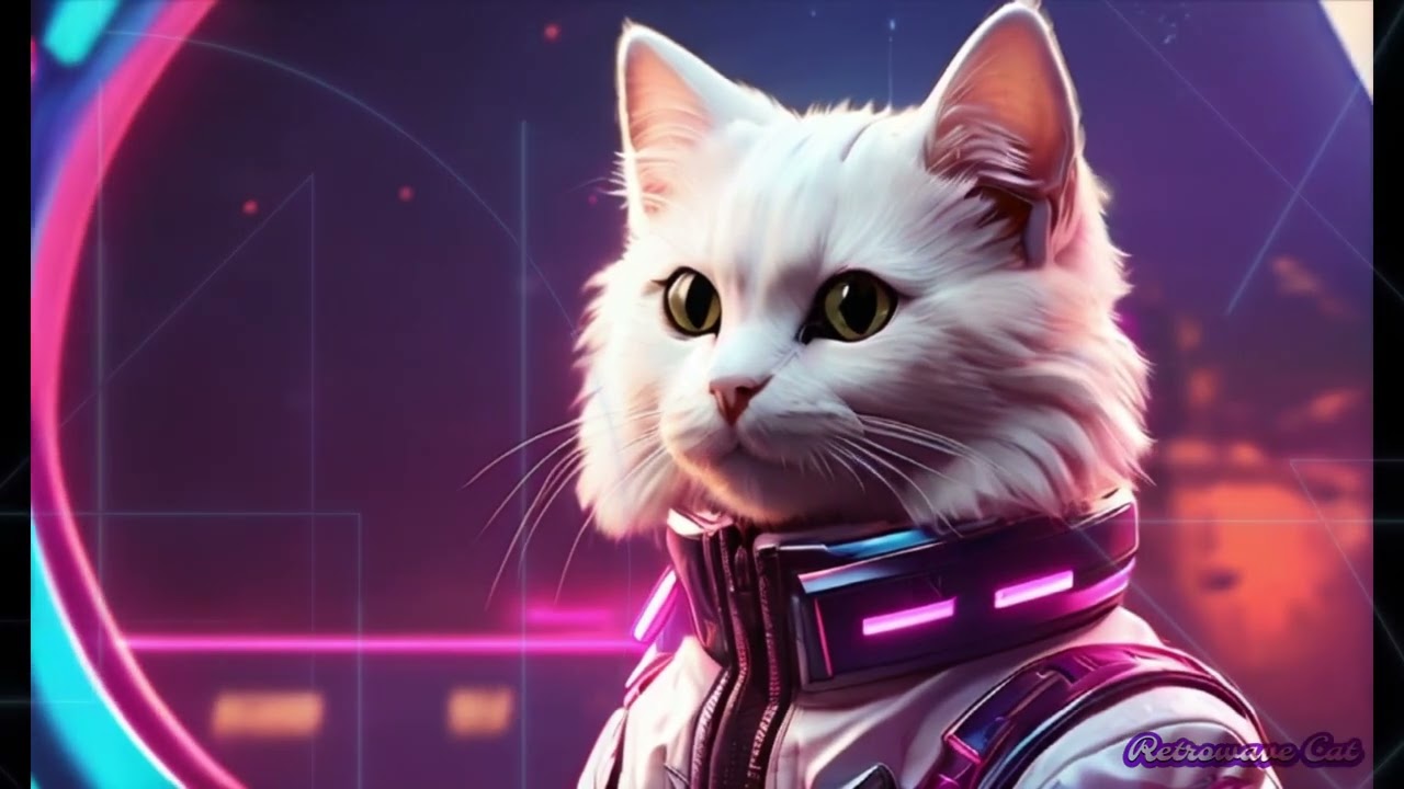 ⫷ 2024. New Year, New Meow! ⫸  80's Synthwave ● Chillwave ● Retrowave Music