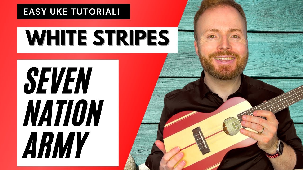 Как играть Seven Nation Army - White Stripes *ЛЕГКИЙ КУЛЕЛЕ-УРООК*