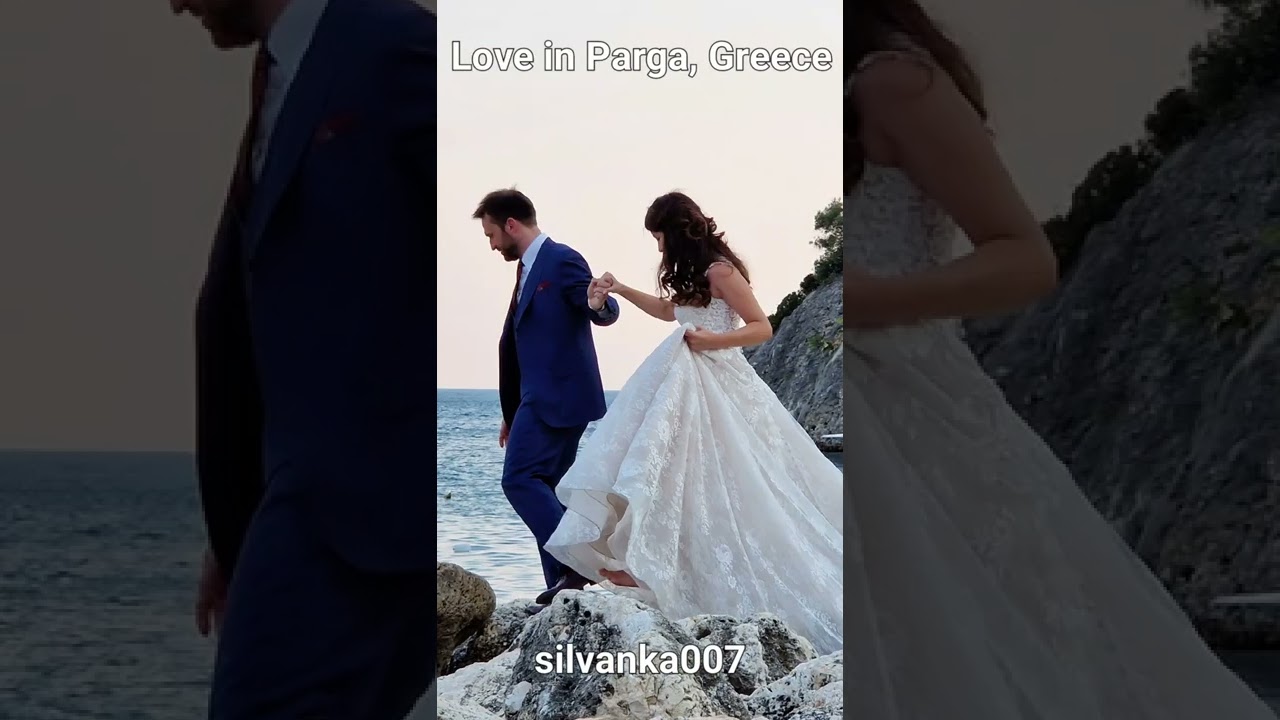 Dream Wedding on the Beach of Parga Greece 