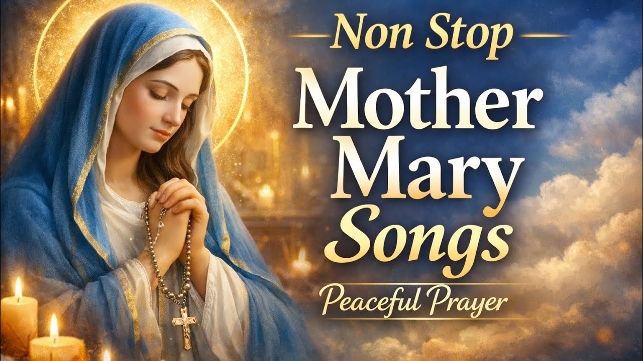 Non Stop Mother Mary Songs | Pyari Maa Mariyam | Peaceful Prayer & Healing Music 🙏🌹