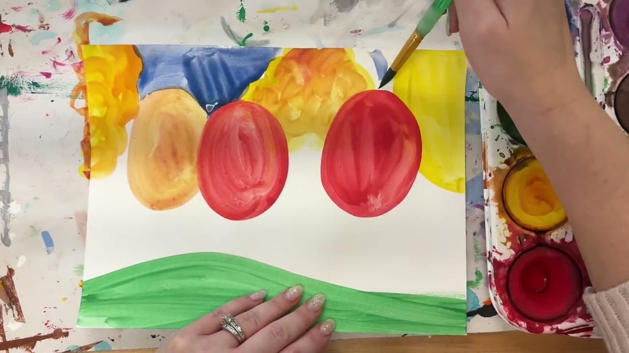 Pumpkin Truck painting