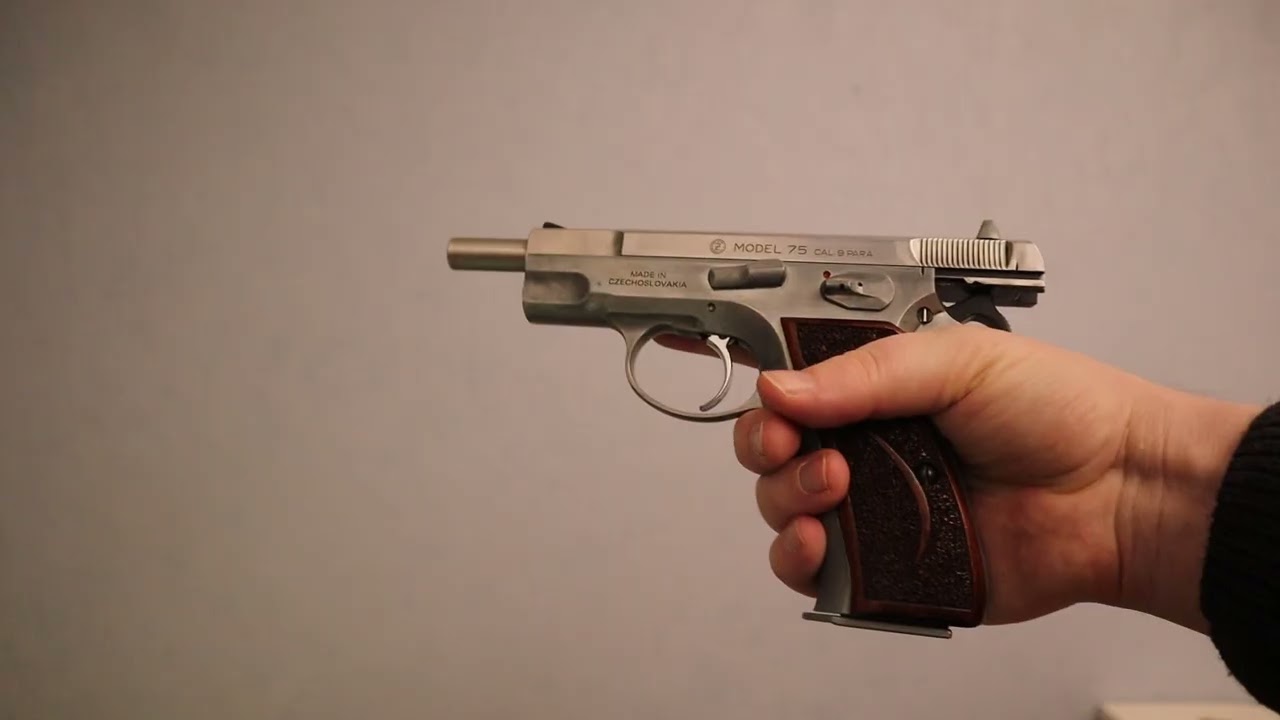(Airsoft) CZ75 Kjw polished