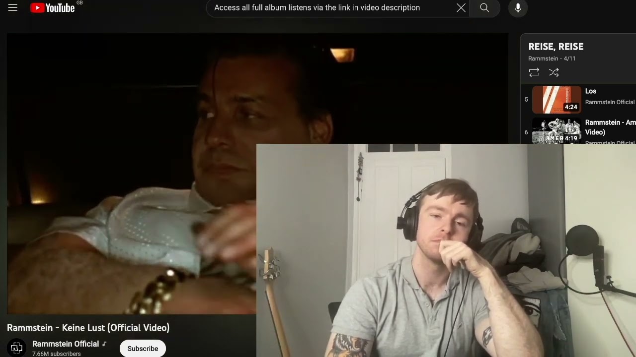 Rammstein - Keine Lust Reaction & First Time Listen