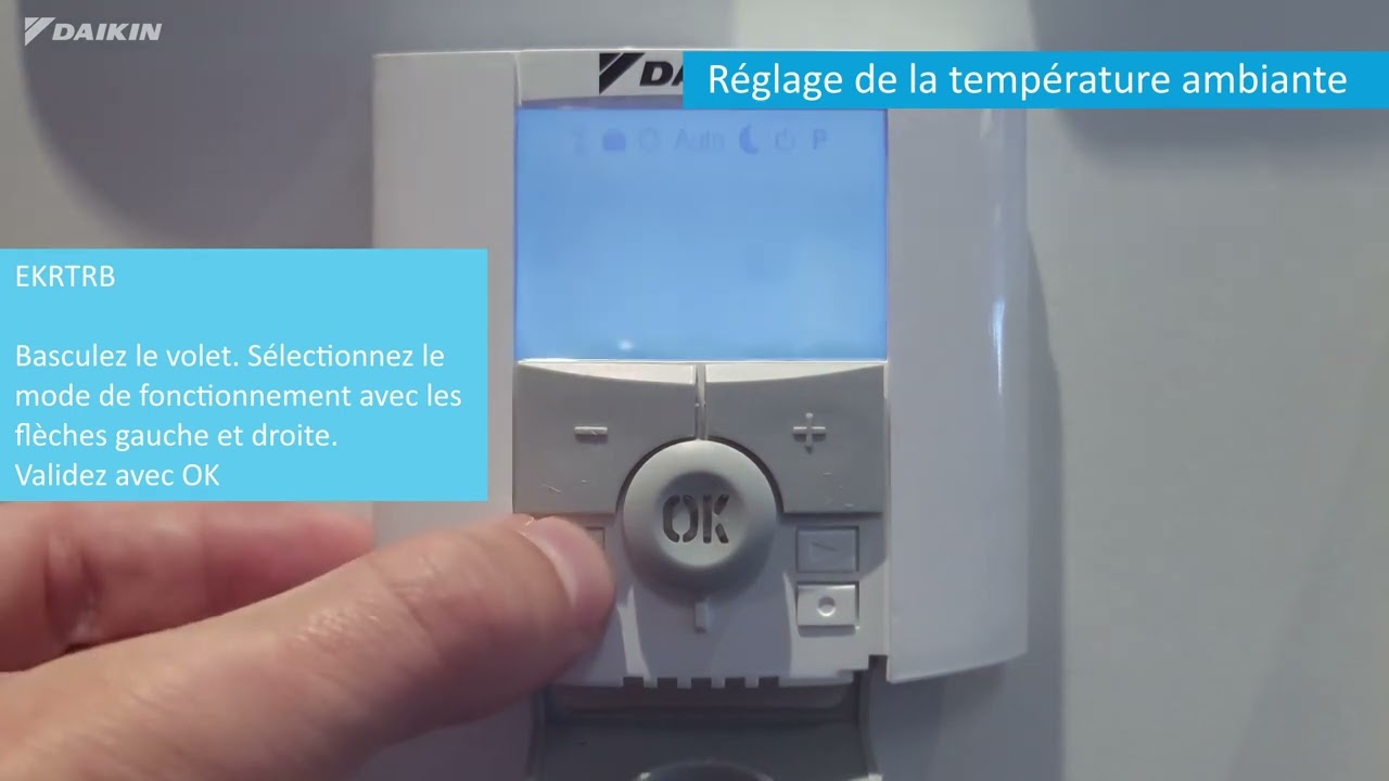 Remise en fonctionnement du chauffage sur Daikin Altherma 3e génération