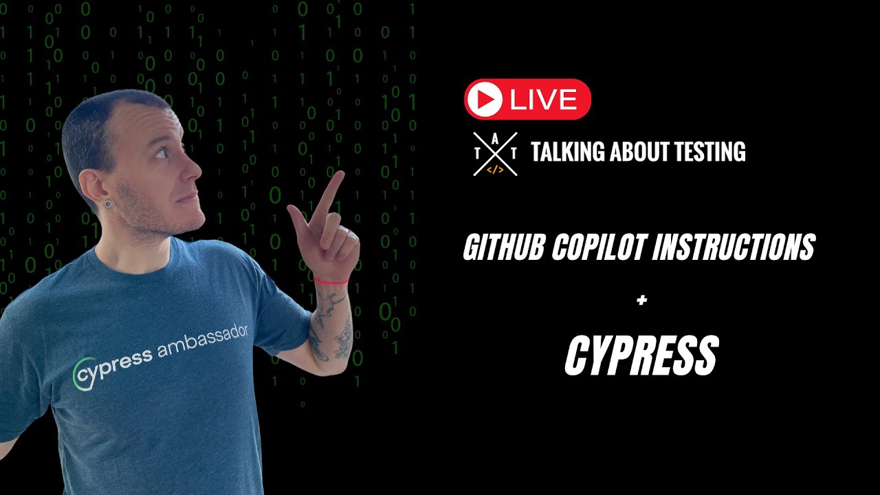 GitHub Copilot Instructions + Cypress