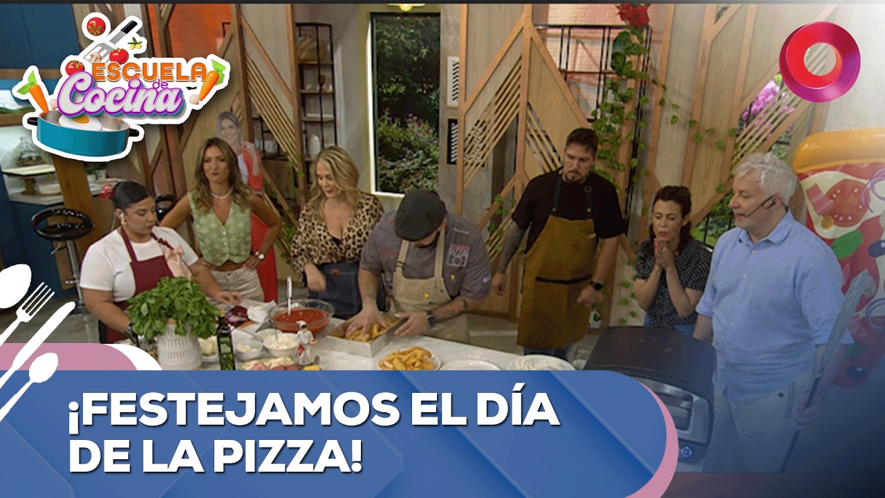 ¡Festejamos el día de la pizza! | #EscuelaDeCocina Completo - 11/02 - El Nueve
