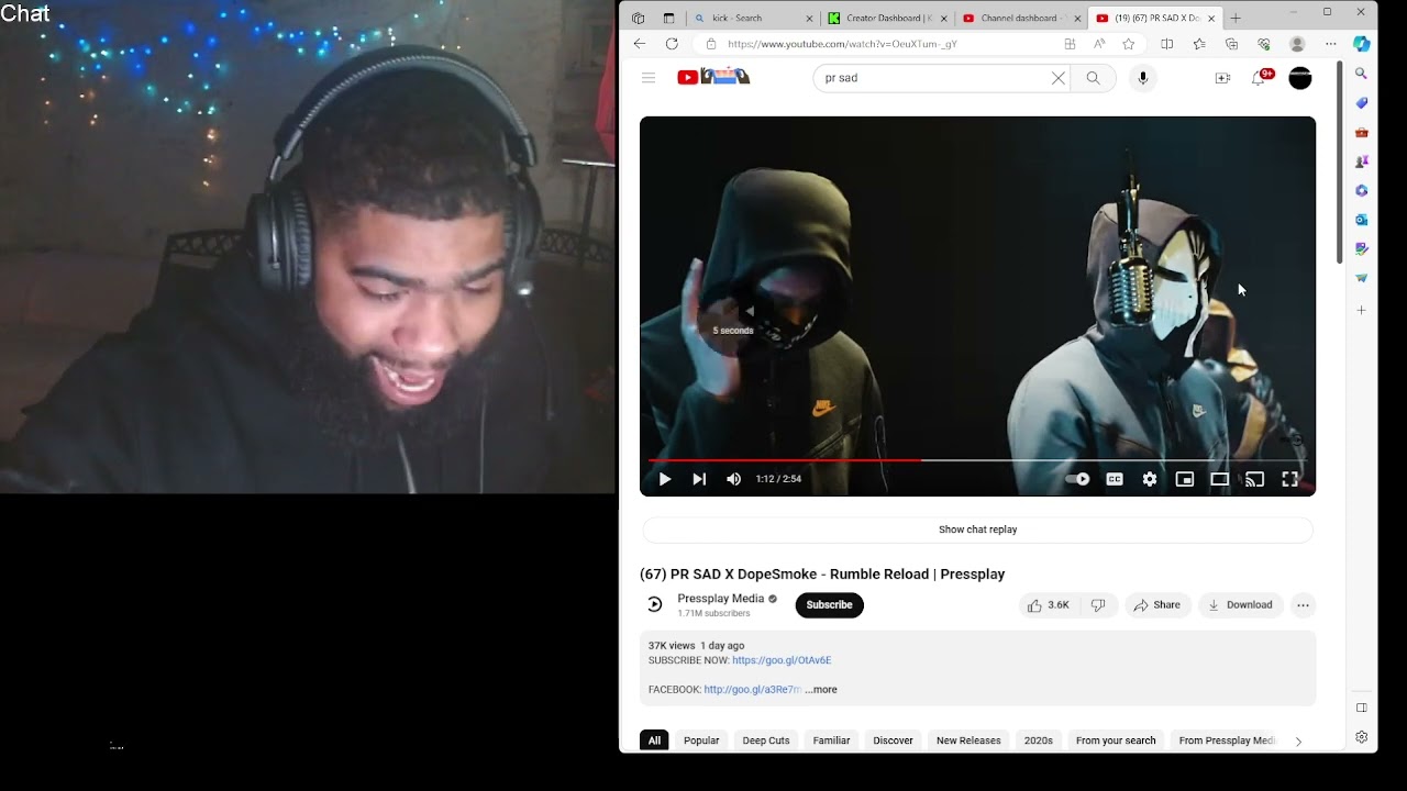 (67)PR SAD x Dopesmokw - Rumble Reload |Reaction