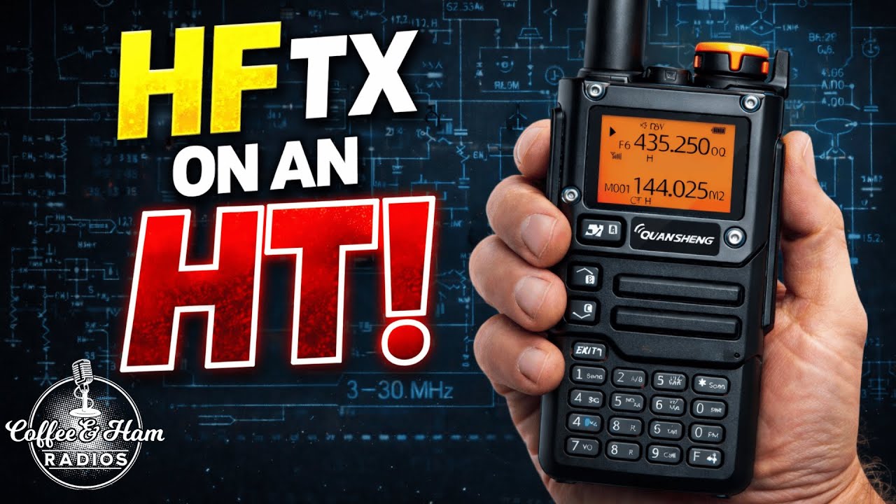 HF Transmit and Receive With A HANDHELD!