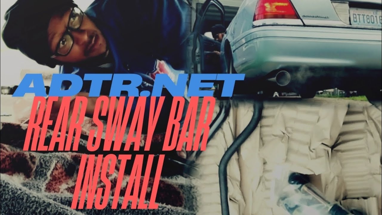 Transform Your Panther Ride: Installing ADTR Rear Sway Bar on a 1999 Crown Victoria LX! #diy #vlog