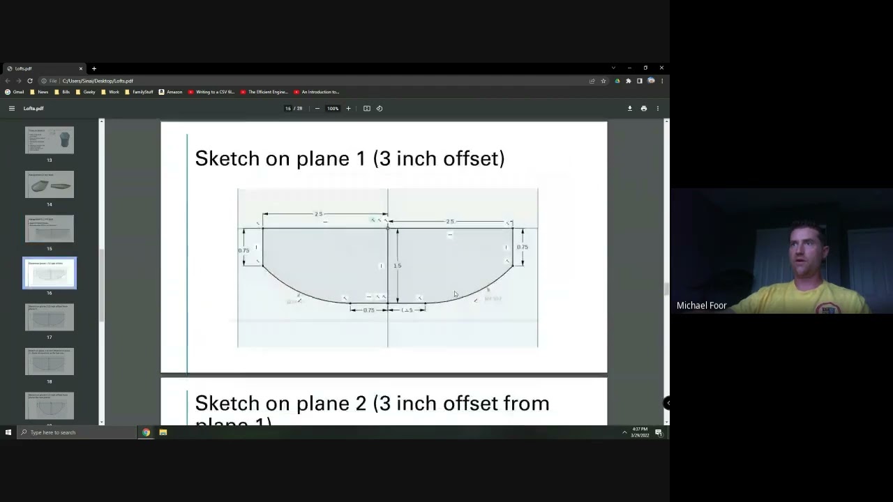 OnShape lofts: Boat Walkthrough