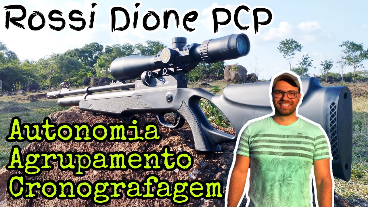 Lançamento Rossi Dione PCP no teste de Agrupamento, Cronografagem e Autonomia