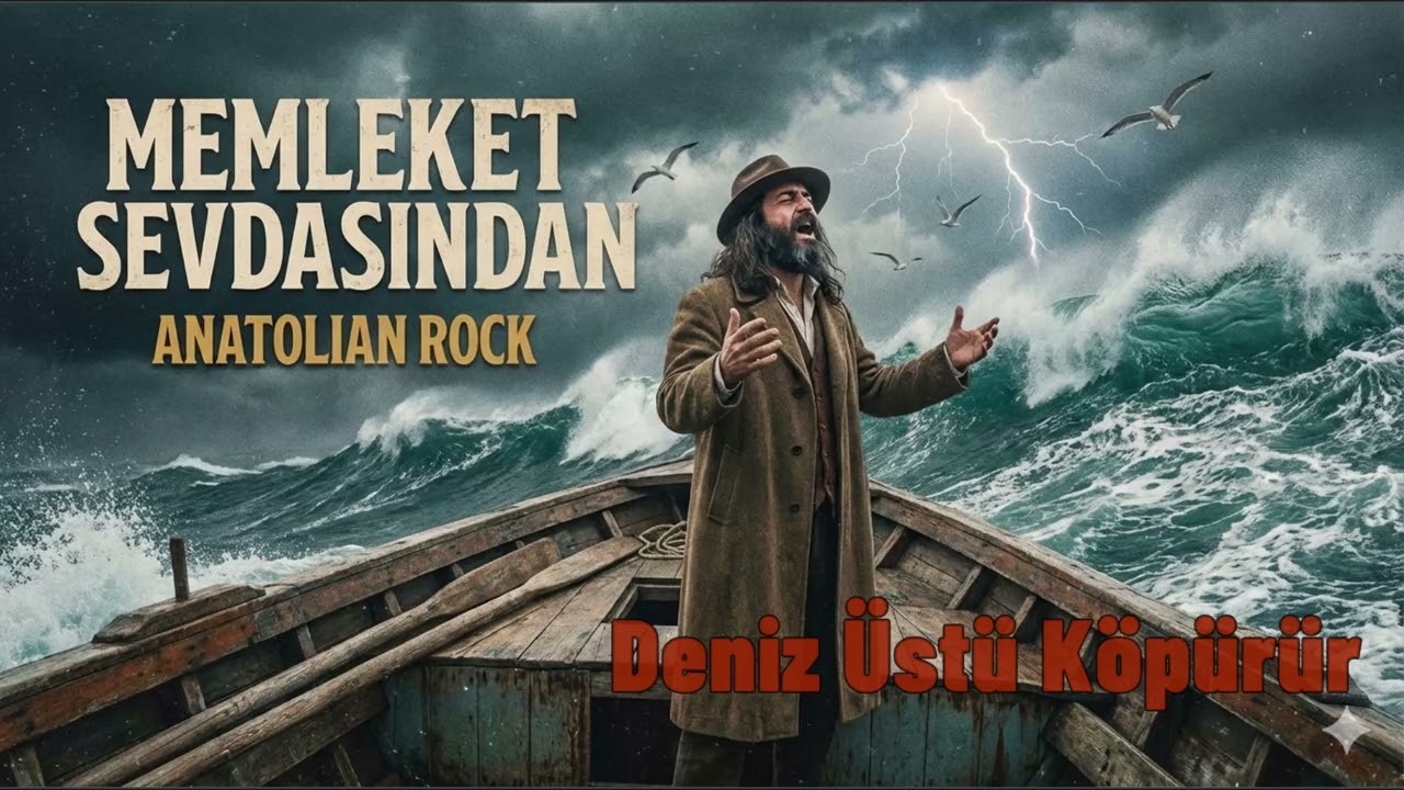 Deniz Üstü Köpürür | Anadolu Rock | Cem Karaca Ruhunda | Anonim Türkü