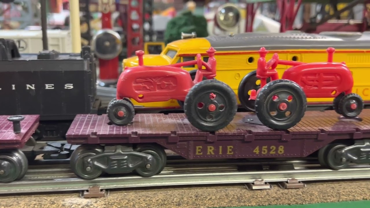 The Art of Marx Trains Part 1: Bessemer & Lake Erie Railroad Tractor Train